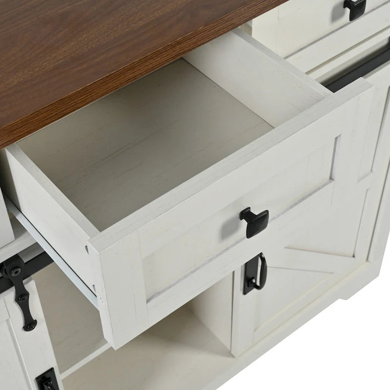Rolling Kitchen Cart on Wheels,for Home,Kitchen and Dining Room