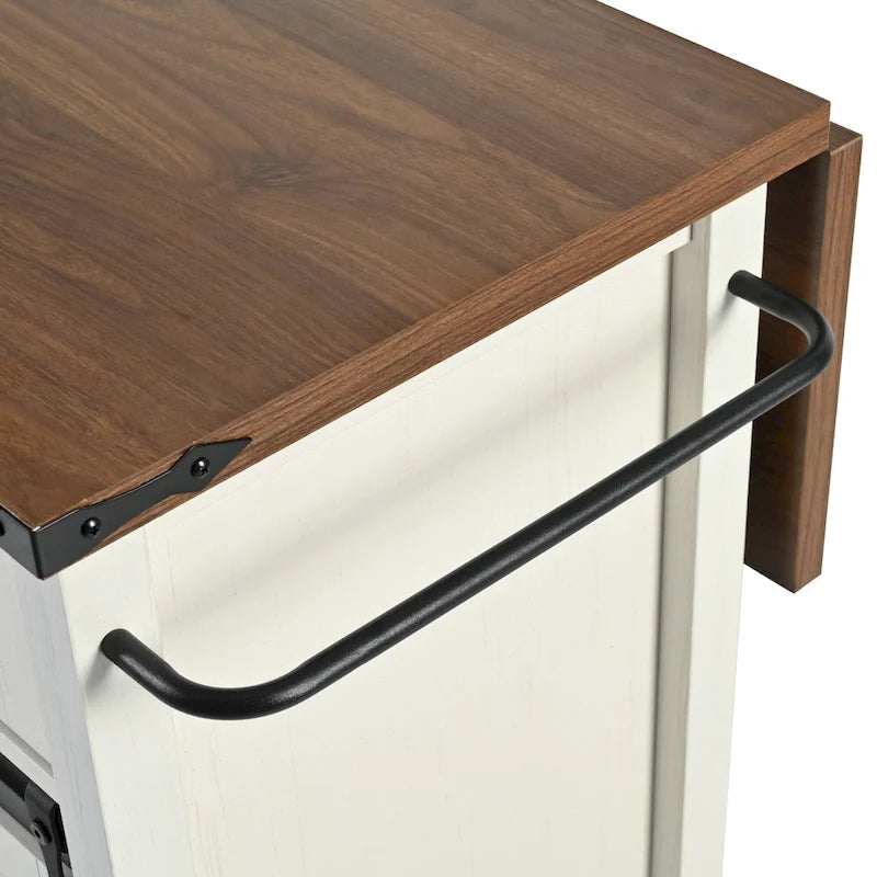 Rolling Kitchen Cart on Wheels,for Home,Kitchen and Dining Room