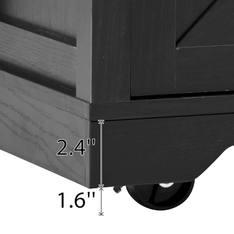 Rolling Kitchen Cart on Wheels,for Home,Kitchen and Dining Room