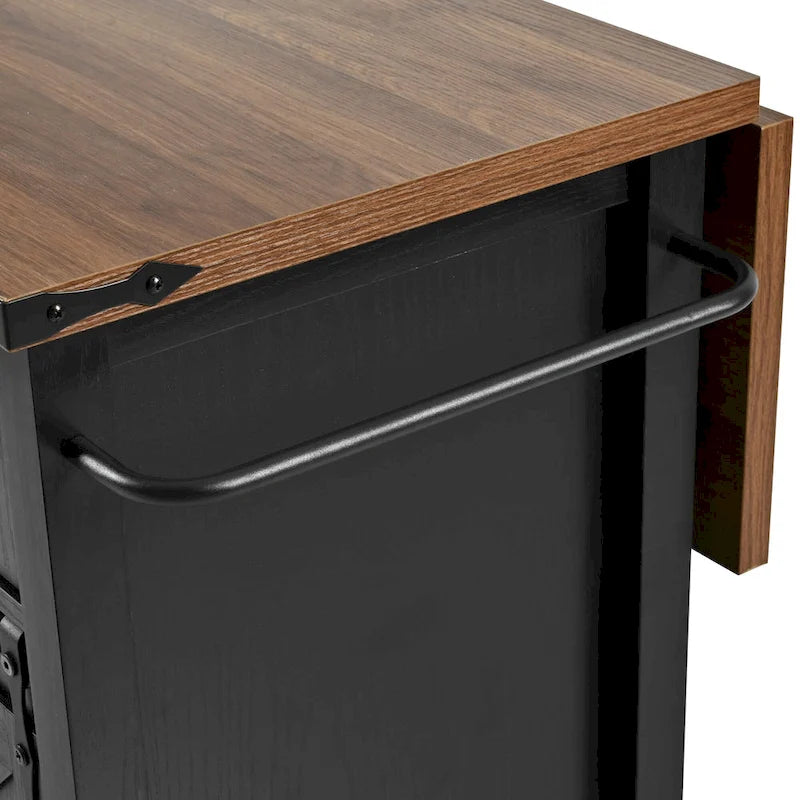 Rolling Kitchen Cart on Wheels,for Home,Kitchen and Dining Room