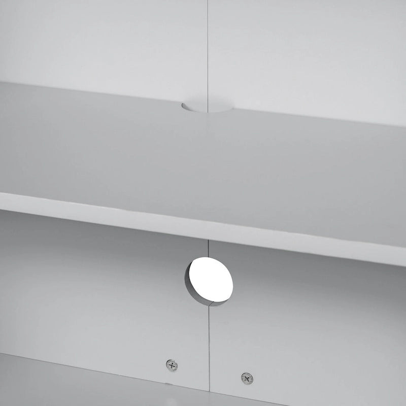 Sideboard with Extra Large Storage Space and Metal Handles