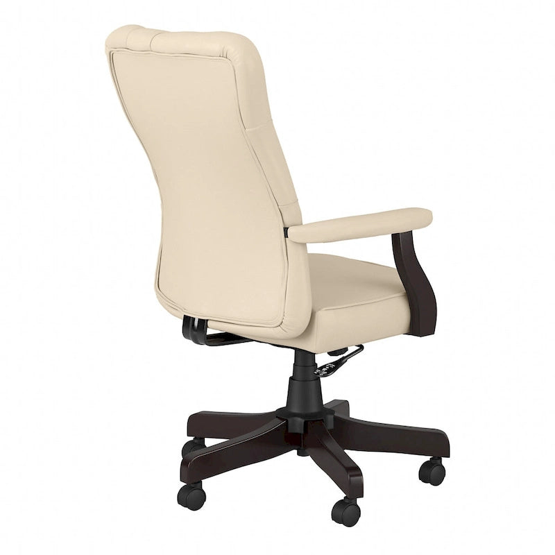 Cabot High Back Tufted Office Chair with Arms by Bush Furniture